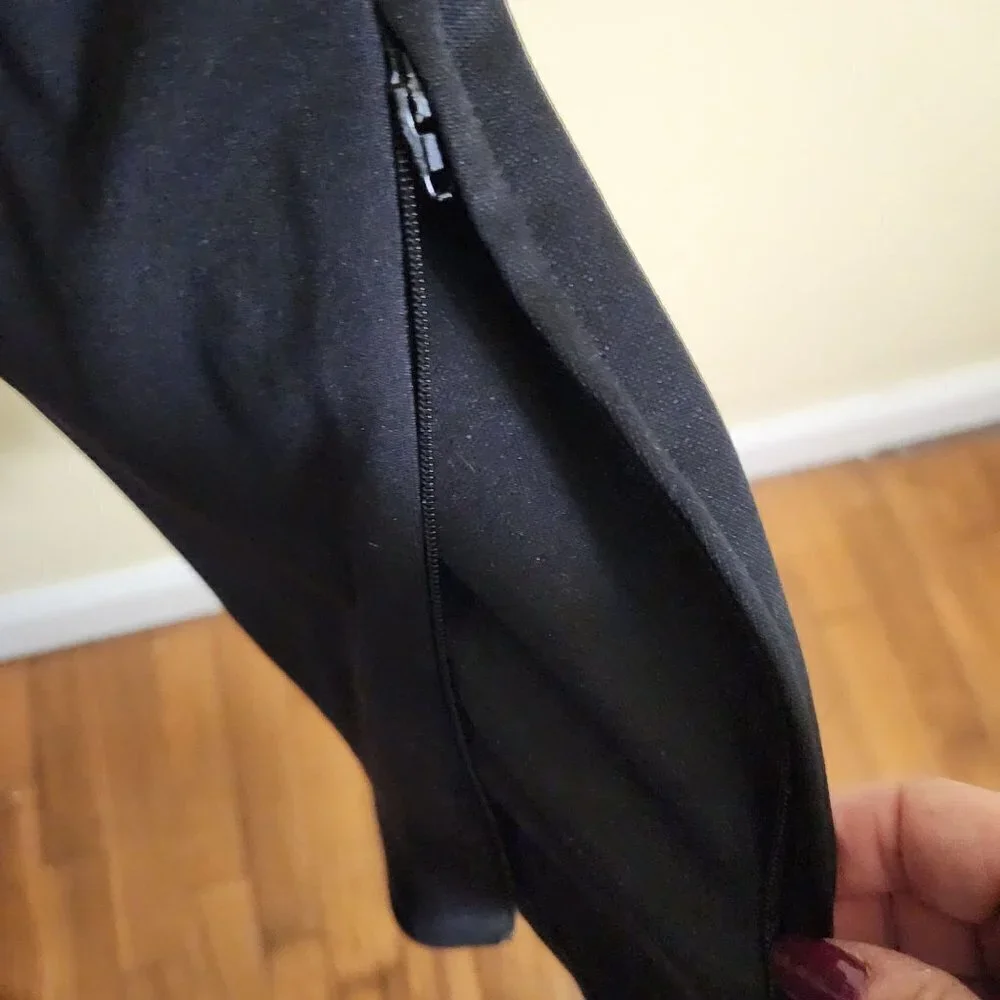 Adidas Black 3 Stripe Climacool Lounge Pants Size XL